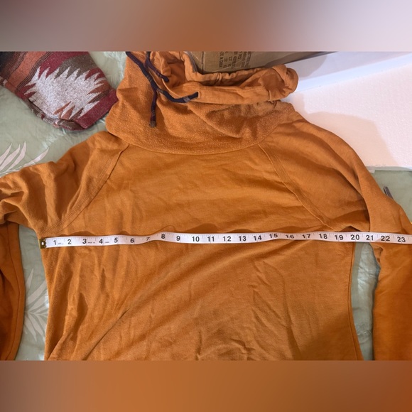 Maurices mustard & plaid pullover - cowl neck - Picture 10 of 10